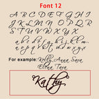 Font 12 / Gold