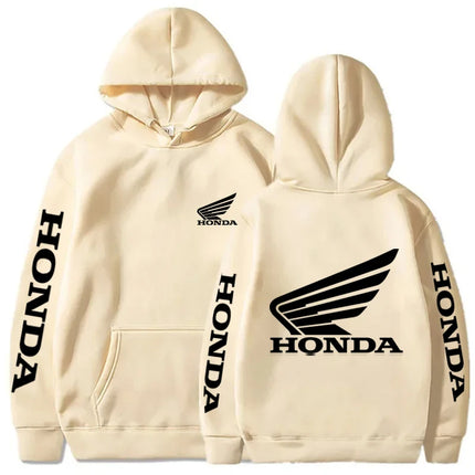 Honda Motorcycle Racing Team Competition 2025 New Men's Hoodie Spring and Autumn Fashion Outdoor Women's Sports Shirt