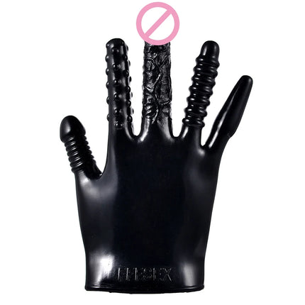 Sm Wolf Fang Erotic Gloves, Teasing Masturbation Finger Covers, Female Toy, Alternative Adult Product, Prop (One Piece)
