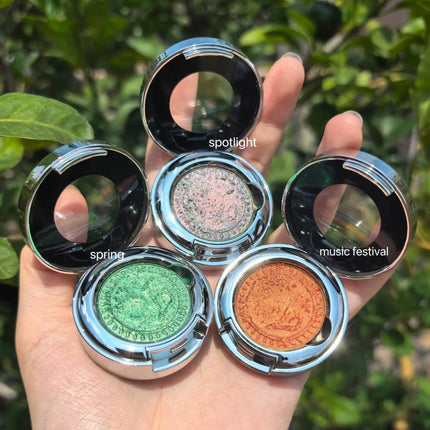Sheeneffect Monochrome Eyeshadow Chameleon Glitter Shimmer Eye Shadow Highgloss Long Lasting Eye Makeup