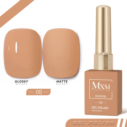 Mxsi Nails Polish 60 Colors Semi Permanent Nail Polish 15ml UV Lamp Nail Polish Hybrid Nail Art Salon Varnish Not Set