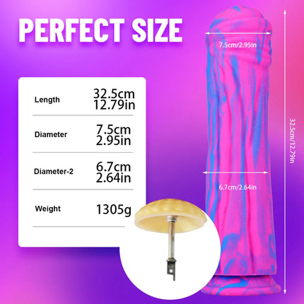 Sex Machine Sav Elastic Contraction Adapter for V-U-LOCK Attachments Dildo Saber Jigsaw Reciprocating Saw A Large Animal Dildo