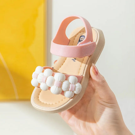 2024 New Children's Slippers Summer Girls and Boys Bathroom Home Anti slip Beach Shoes Soft Soled Baby Sandals