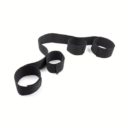 Sexy Adult Female BDSM Restraint Sex Toy Handcuffs Leg Split Bondage Gear Erotic Bed Sex Games Strap System Bar Spreader Kits