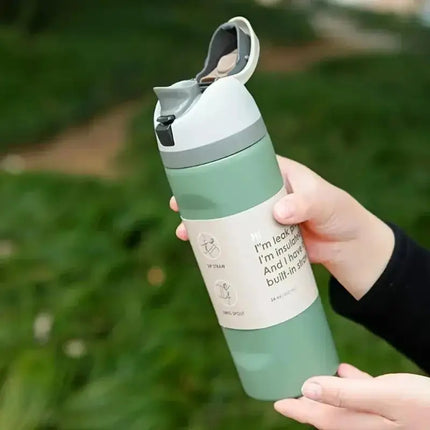 1Pc Vacuum Flasks & Thermoses Water Bottle Drinkware Thermo Tumbler Stainless Steel Thermal Mug Original Cold Hot Coffee