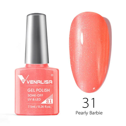 7.5ml Venalisa Nail Gel Polish HEMA FREE TPO FREE Full Coverage Semi Permanent Soak Off UV LED Gel Nail Polish Gel Varnish