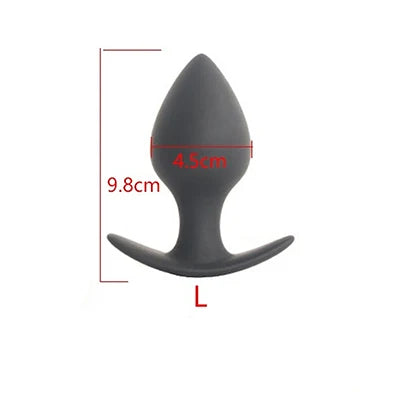 39-81mm Anal Plug Hard Silicone Butt Plug Fisting Men Prostate Massager Anal Beads Adult Sex Toys for Women Men Anal Dilator