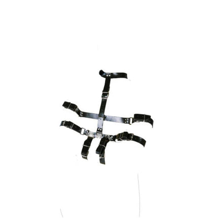 Arm Binder Glove Sleeves,Behind Back Bondage Armbinder,BDSM Leather Handcuffs Straight Jacket,Sex Toys For Couples