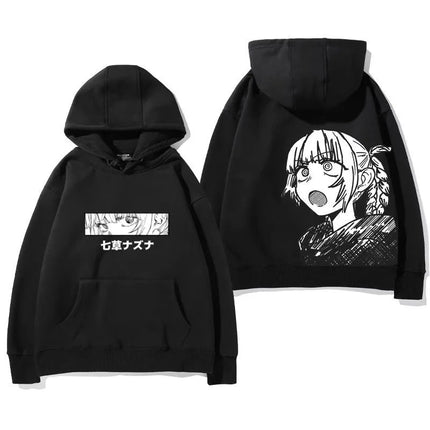New Japanese anime Call of the Night hoodies Nazuna Nanakusa Ko Yamori Cartoon hooded sweatshirt Men's and women's Y2K hoodies