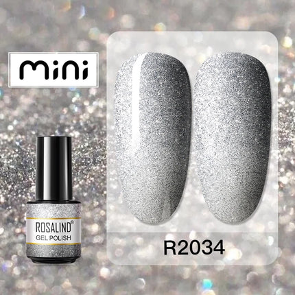 ROSALIND Temperature Changed Gel Nail Polish Soak Off Gel Varnishes Nail Art Semi Permanent Base Top Coat UV Nail Gel Polish
