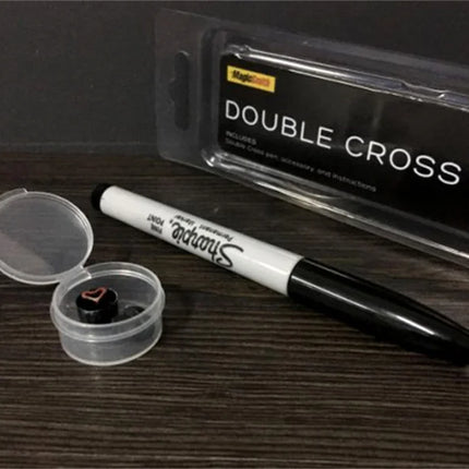 Mark Southworth'S Double Cross (Instructions+Gimmick) Close-Up Magic Tricks Magic Props Mentalism Magic Close Up Street Magic