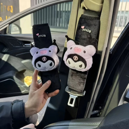 Cute cartoon character Kuromi car seat belt shoulder pads creative design car interior cute decoration holiday gift wholesale