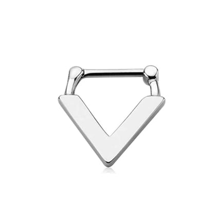 1Pcs Septum Rings Hoop Nose Ring Horseshoe Stainless Steel Cartilage Earrings Hoop Helix Tragus Septum Piercing Jewelry
