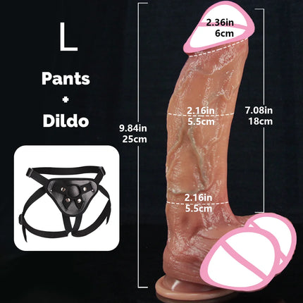 Ultra High Simulation Dildo Realistic Big Penis Flexible Suction Cup Dildos Anal Plug Adult Sex Toys For Women Masturbator Cock