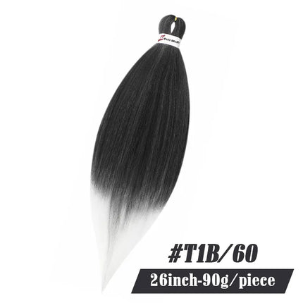 Easy Braiding Hair Kanekalon Jumbo Synthetic Crochet Curly Hair Wholesale Expression Braiding Hair Pre Stretched Extensions