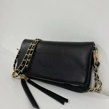 PU Leather Crossbody Bag Women 2025 - Retro Envelope Shoulder Bag / Sac Bandoulière Femme Cuir PU 2025 - Rétro Enveloppe