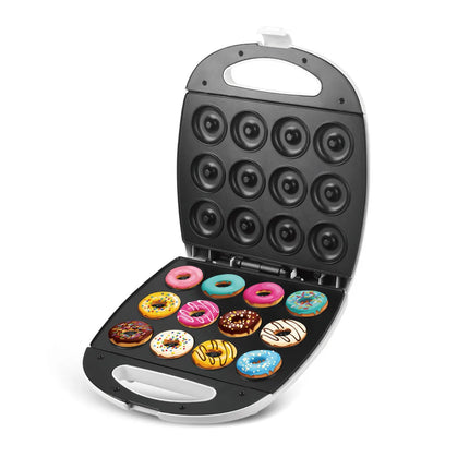 2026 12-hole doughnut machine, home breakfast machine, cake machine, round pan machine, double-sided heated bread machine