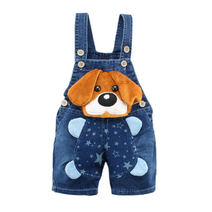 Summer 1PC Kids Baby Boys Jumper Clothes Clothing Short Trousers Toddler Infant Boy Pants Denim Shorts Jeans Overalls Dungarees