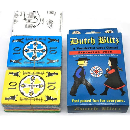 Dutch Blitz The Original Fast Paced Card Game Contains 160 Card Quick And Easy To Learn Great Family Game For Everyone For 2