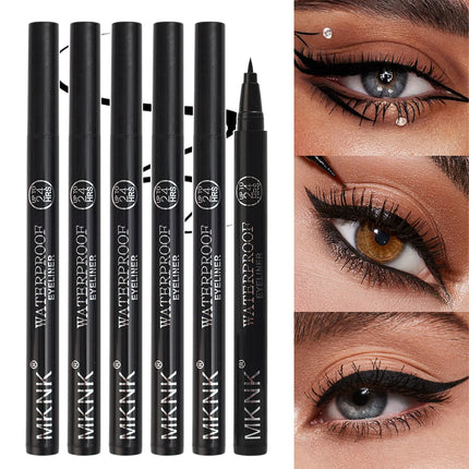 Quick-drying Ultra Thin Black Liquid Eyeliner Pen Waterproof Lasting No Fading Eye Liner Beginner Friendly Eyes Makeup Cosmetics