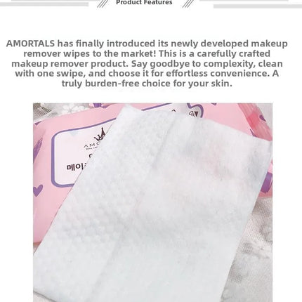 Disposable Portable Makeup Remover Wipes Three-in-One Deep Cleansing Affordable 10 Pieces Set Convenient Travel Size