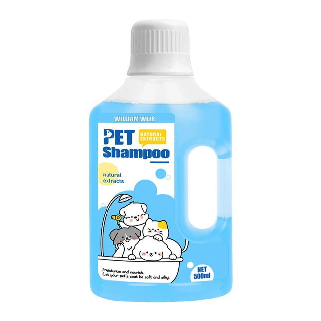 500ml Pet Bath Shampoo Cats Dogs Shower Care And Cleaning Gentle And Smooth Deodorizing Anti-itching Long-Lasting Fragrance
