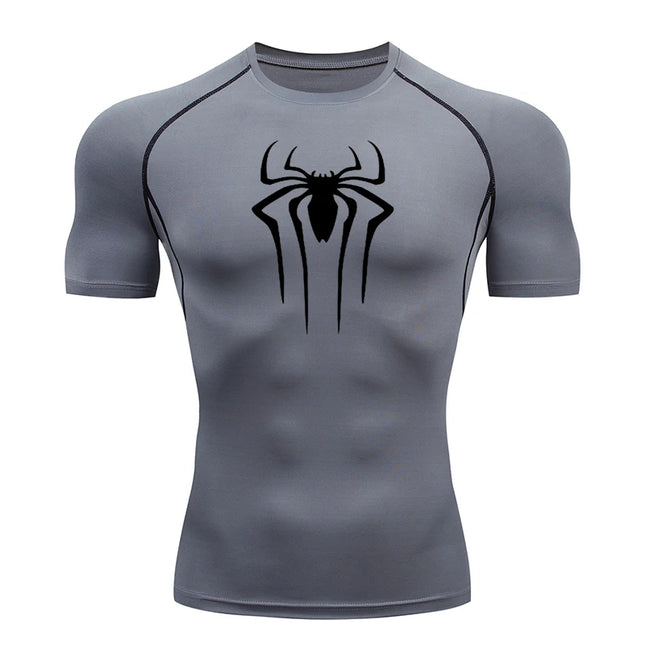 2024 Compression T Shirt Men Short Sleeve Sport Tees Fitness Running Sportsear Men Gym Elastic Quick Dry Jogging T-shirt Tops