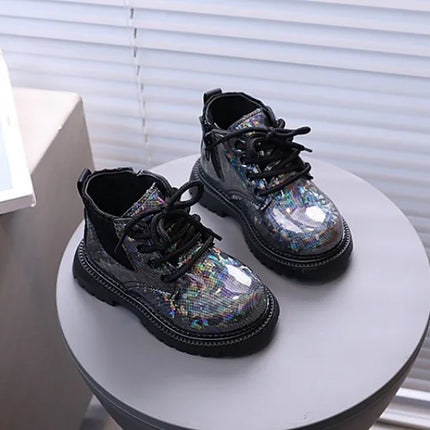 Winter Girls New Short Boots Children British Style Soft Sole Lightweight Boots Ankle-high Unisex Boys Shoes Size 21-30