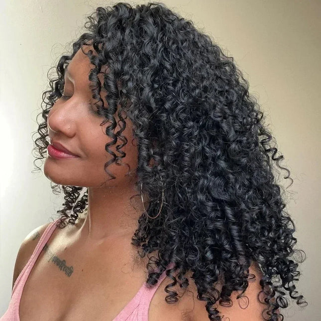 Malaysia 15A Small Pixie Curly Bouncy Hair Bundles Unprocessed Kinky Curly Human Hair Pixie Curls Weave Virgin Hair Extension Bundles Wefts Deep Afro Pixie Burmese Curly Virgin Raw Human Hair 3/4 Bundles Deal Brazilian Hair W
