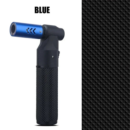 HONEST Metal Gas Lighter Jet Butane Cigar Lighter Windproof Kitchen Pipe BBQ Jewelry Welding Lighter Men's Outdoor Gadgets