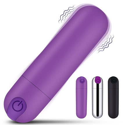 Powerful Mini Bullet Vibrator Female Clitoris Stimulator Vibrating Egg Anal Plug Vagin Massager Masturbation Sex Toys for Women