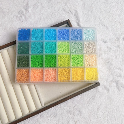 2.6mm Hama Beads Box Educational Ironing Beads 3D Puzzle Fuse Beads DIY Toy Brinquedo for Creative Learning
