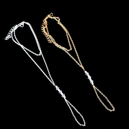 2022 Fashion Pearl Anklet Women Ankle Bracelet Beach Imitation Pearl Barefoot Sandal Anklet Chain Foot Jewelry