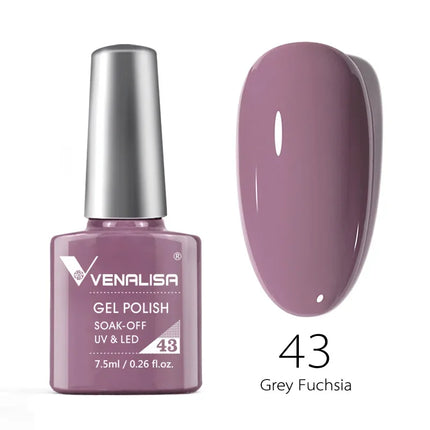7.5ml Venalisa Nail Gel Polish HEMA FREE TPO FREE Full Coverage Semi Permanent Soak Off UV LED Gel Nail Polish Gel Varnish