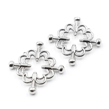 New Style Flirting Nipple Clamps Stainless Steel Breast Stimulator Clip Nipple Accessories Bondage Slave Sex Toys For Adults