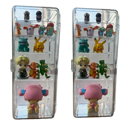 Acrylic Organizer For Collectible Figure And Blind Box Toy Large-Capacity High Definition Transparent Miniature Display Shelves