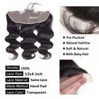 13x4 Lace Frontal / Remy Hair / China Mainland|10inches