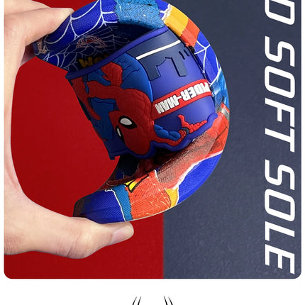 Cartoon Anime Children's Toddler Slippers Superhero Pattern Open Toe Sandals For Boys And Girls Slides