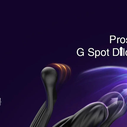 Prostate Massager Anal Plug with 9 Tension Shock Flapping Thrusting Vibrating Butt Plug APP Control Male Vibrator Adult Sex Toys