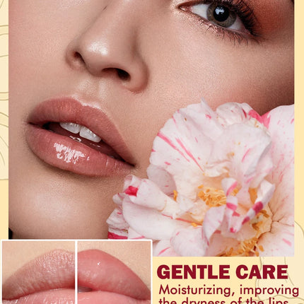 5PCS Deep Moisturizing Lip Balm Set Floral Fragrance Nourishing Lip Mask Lip Care to Reduce Lip Lines & Plump Lips