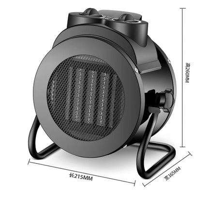 Heater US European Rules High-power Electric Domestic Sales in Winter Heat Fan Room IPX4 Waterproof Cold/Warm Dual Intelligent