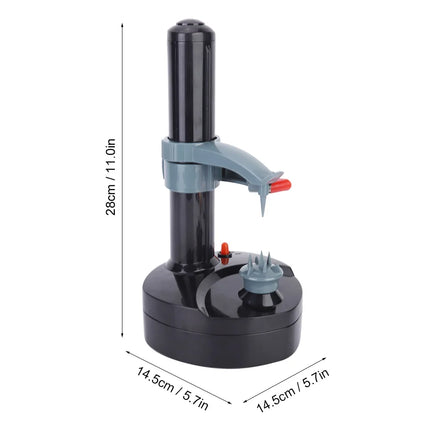 Multifunctional Household Electric Fruit Potato Peeler Peeling Machine Kitchen Tool ABS+Stainless Steel