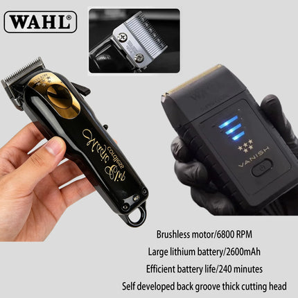 Wahl Professional Cordless Hair Clipper - 5 Star Magic Clip, Vapor, Senior, Legend