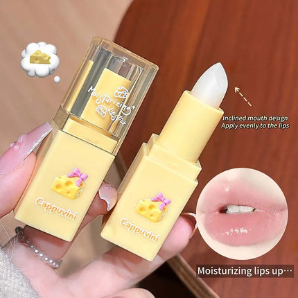 2Pcs Moisturizing Lip Balm & Lip Oil Set Deep Hydration Lip Care Kit Reduces Lip Lines Plumps Lips for Soft And Smooth Pout