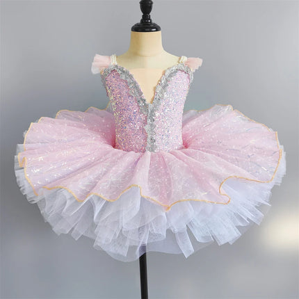 Children Ballet Dress Girls Clothing Summer Baby Ballerine Dance Costumes Party Girl Ballet Leotards Kids Dresses Tutu Vestidos