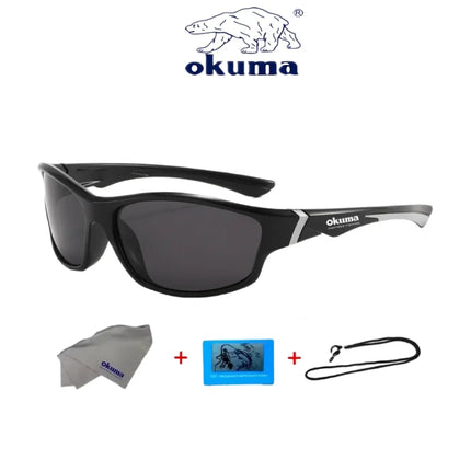 Okum fashion polarized glasses UV400, anti-UV, glare, strong light, suitable for cycling, driving, fishing, etc.