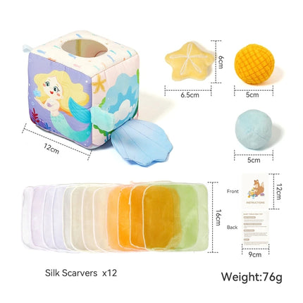 Baby Toy Silicone Educational Toys Infant Montessori Toy Teething Track Maze Wooden Roller Coaster Bead Baby Accessory Teether