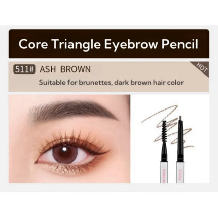 klaisy silver triangle slim eyebrow pencil