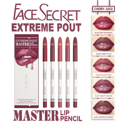15 Color Matte Lip Liner Pen With Brush, Long Lasting Waterproof Velvet Matte Pencils - Smooth Application Makeup Kit Lip Makeup