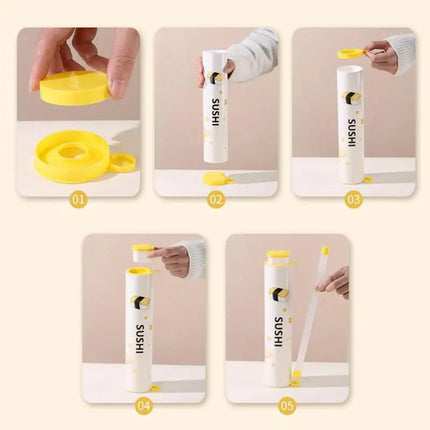 Quick Sushi Maker DIY Roller Rice Mold Meat Vegetable Rolling Mold Sushi Device Making Machine Bento Kitchen Bento Accessories